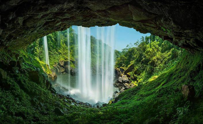 Hang En Waterfall, K50, Dray Nur Waterfall, Central Highlands