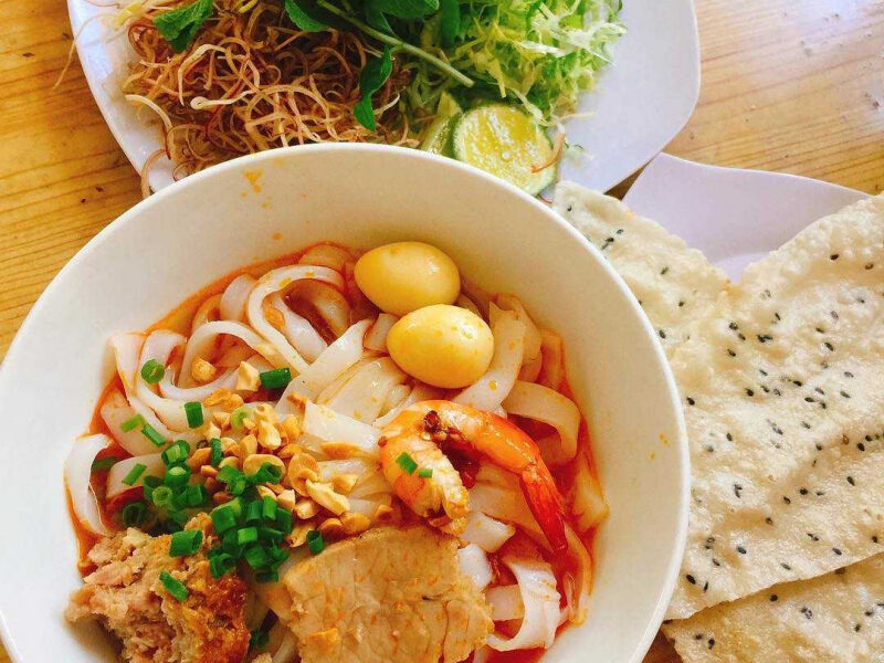 my quang, mi quang, quang noodles, vietnam culinary staple, vietnam cuisine, vietnam cultural intangible heritage 