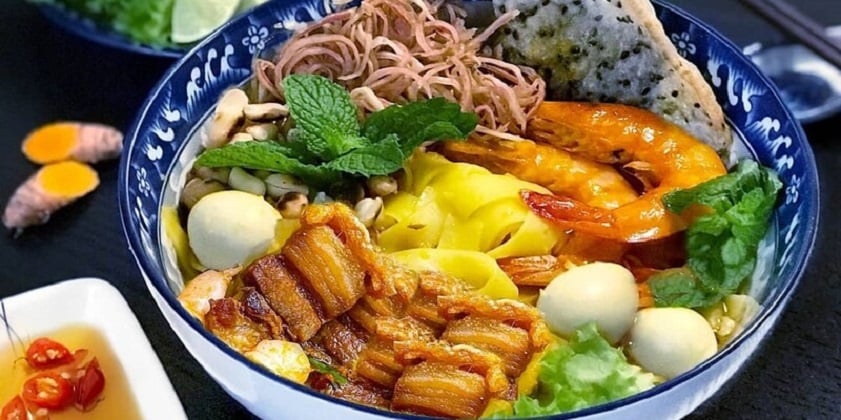 Los fideos Quang o Mi Quang son una visita obligada si visitas Hoi An