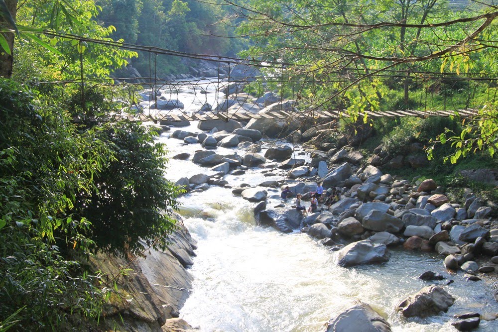 Muong Hoa Stream. Muong Hoa Valley Sapa