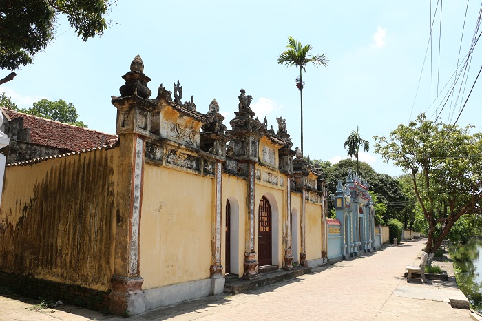 nom village close to hanoi houses