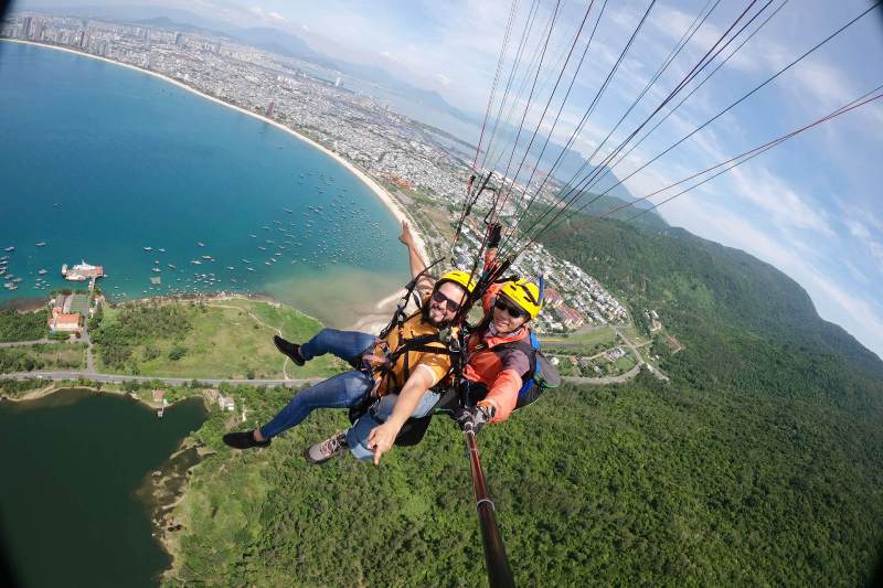 paragliding destinations vietnam, mu cang chai, paragliding