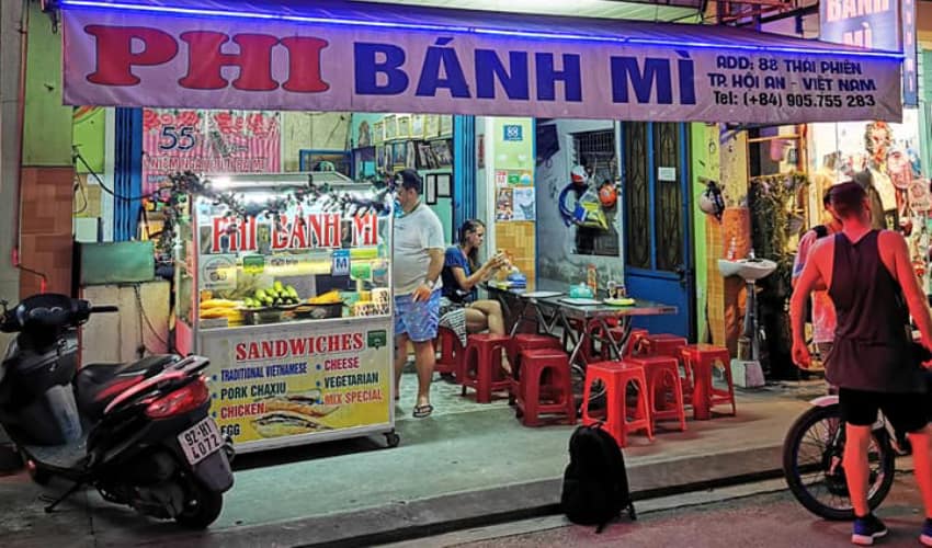 Banh Mi Phi is also a trusted address when it comes to Banh Mi Hoi An