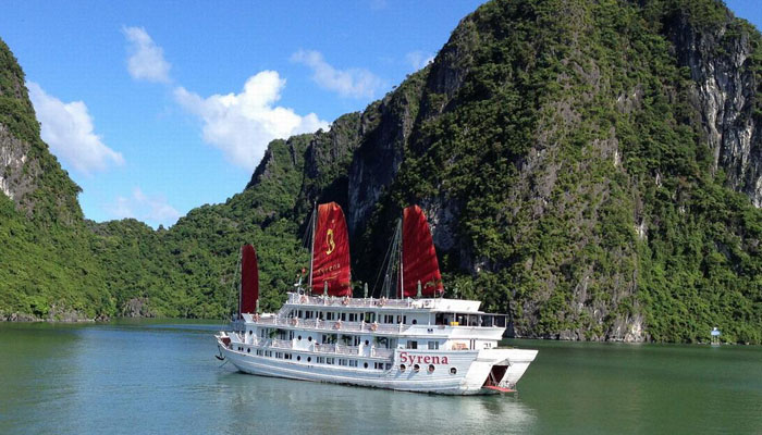 syrena cruise, halong bay cruise, how to choose ha long bay cruise, halong bay 3 star cruise, halong bay cruise 2 days 1 night, halong bay cruise 3 days 2 nights