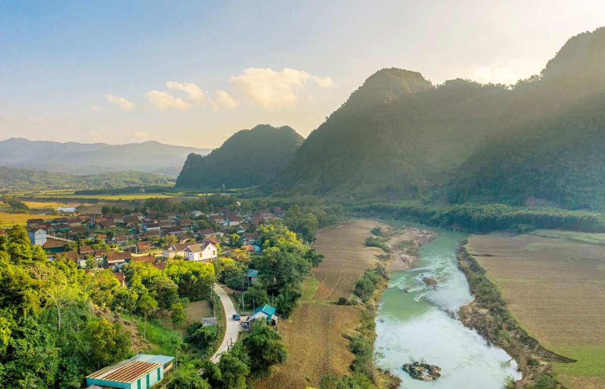 tan hoa village, quang binh, vietnam