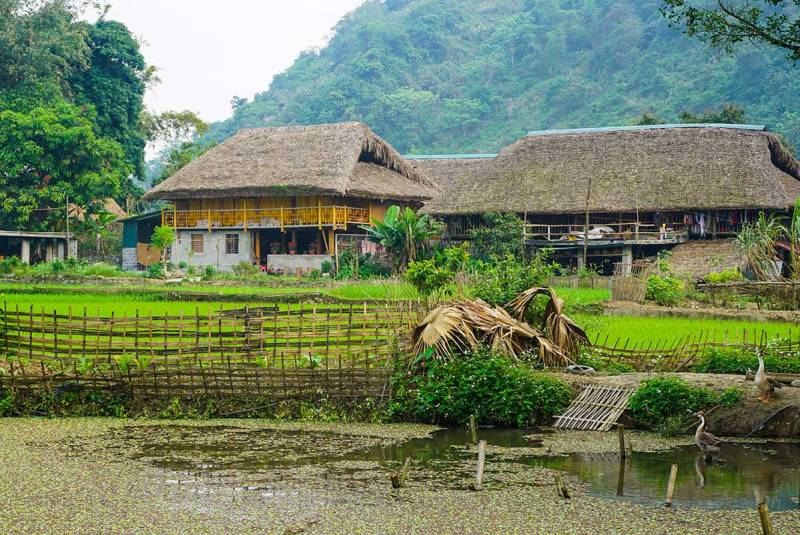 tha village, ha giang vietnam, northeast vietnam