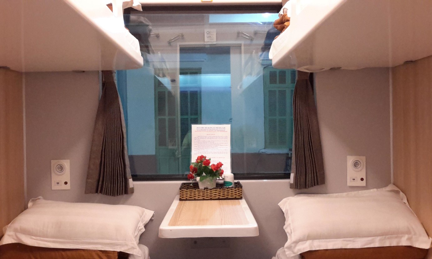 4-berth cabin, soft sleeper