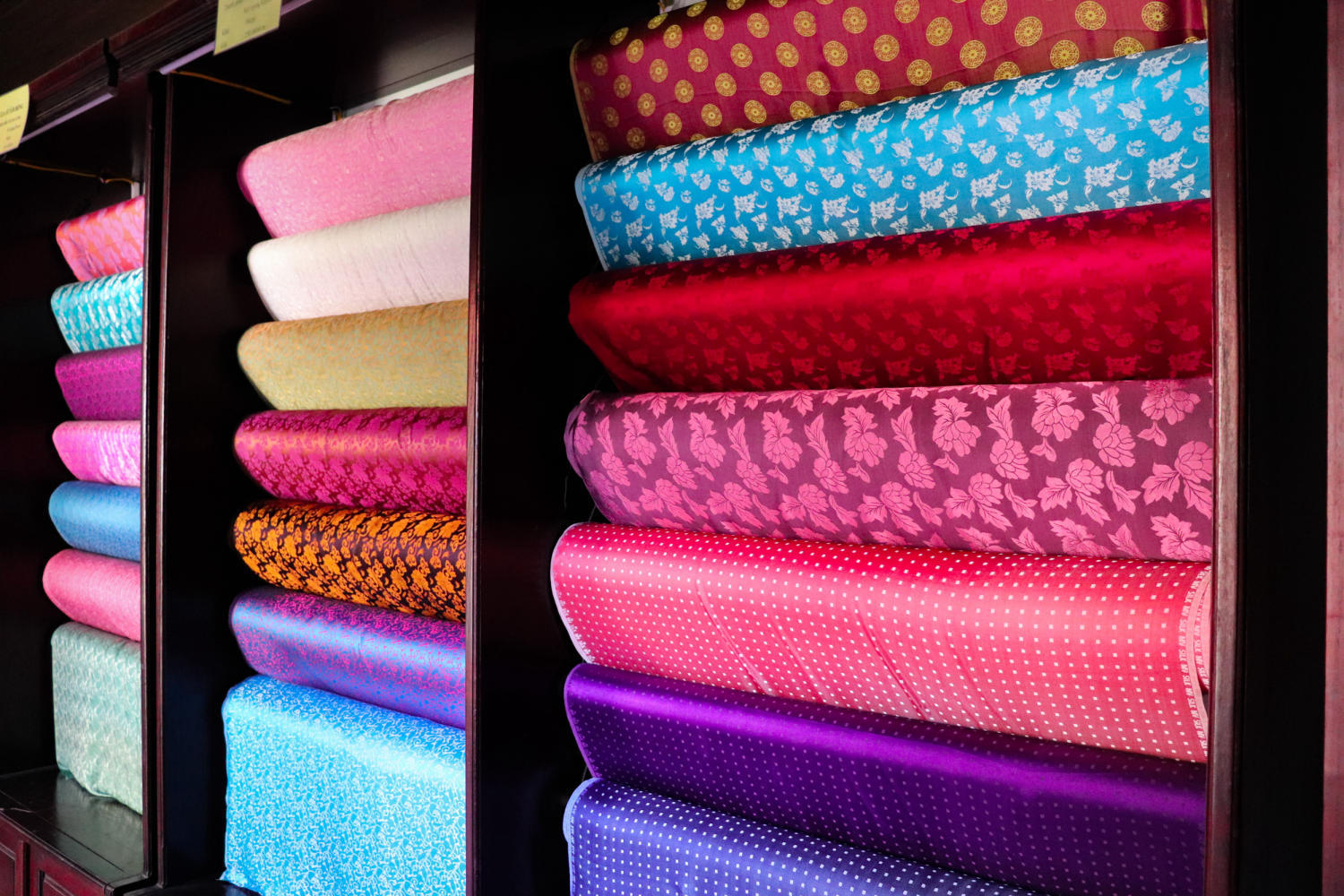 Silk from Van Phuc Village, Vietnam