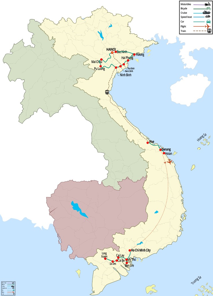 Vietnam tour, Vietnam tour 15 days, vietnam itinerary 2 weeks, Vietnam travel itinerary