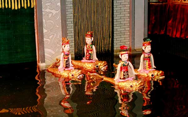 water puppet female dance