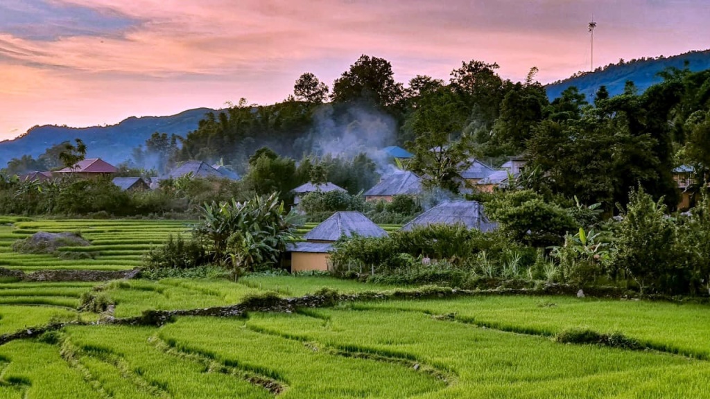 Stunning rice terraces in Y Ty, Lao Cai. Photo: Internet