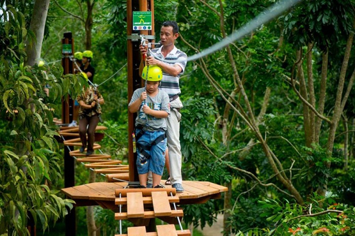 zipline Vietnam, Phong Nha Ke Bang, adventure tourism, Hue, Nha Trang, Danang, Vung Tau, Dalat, visit Vietnam