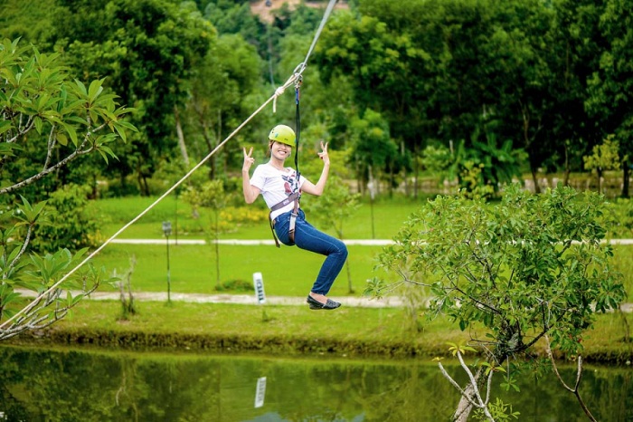 zipline Vietnam, Phong Nha Ke Bang, adventure tourism, Hue, Nha Trang, Danang, Vung Tau, Dalat, visit Vietnam