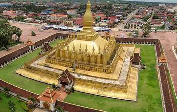 Vientiane full day city tour (B/-/-)