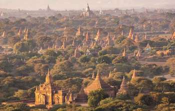 Bagan - Tour - Fly to Yangon - city tour (B/-/-)